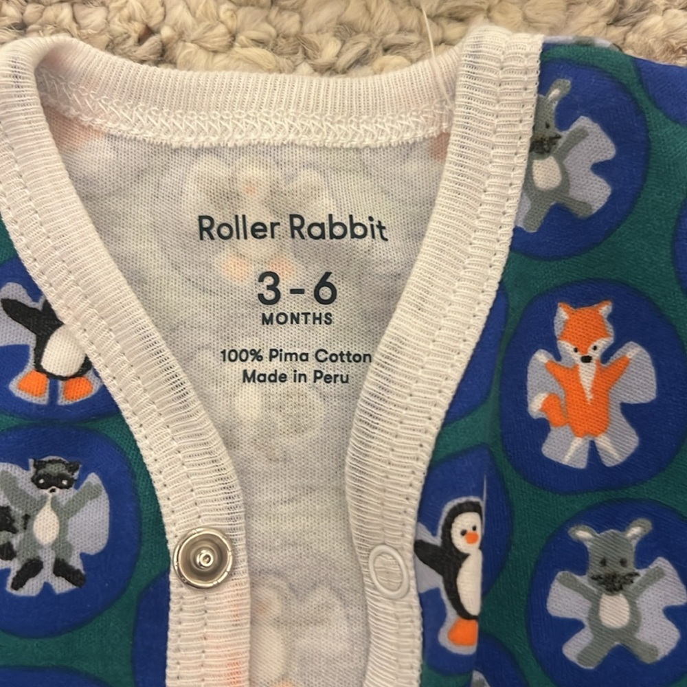 Roberts Roller Rabbit infant sleeper - Picture 2 of 3